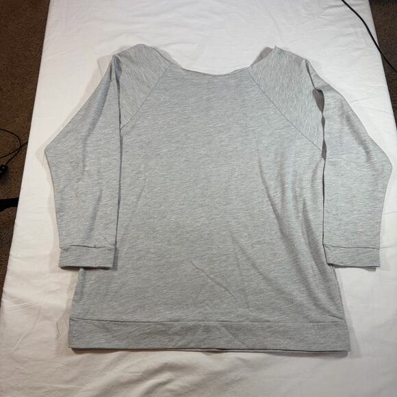 Superluxe womens Bayside Tigers off shoulder sweatshirt Saved by the Bell  Sz L - Picture 3 of 6